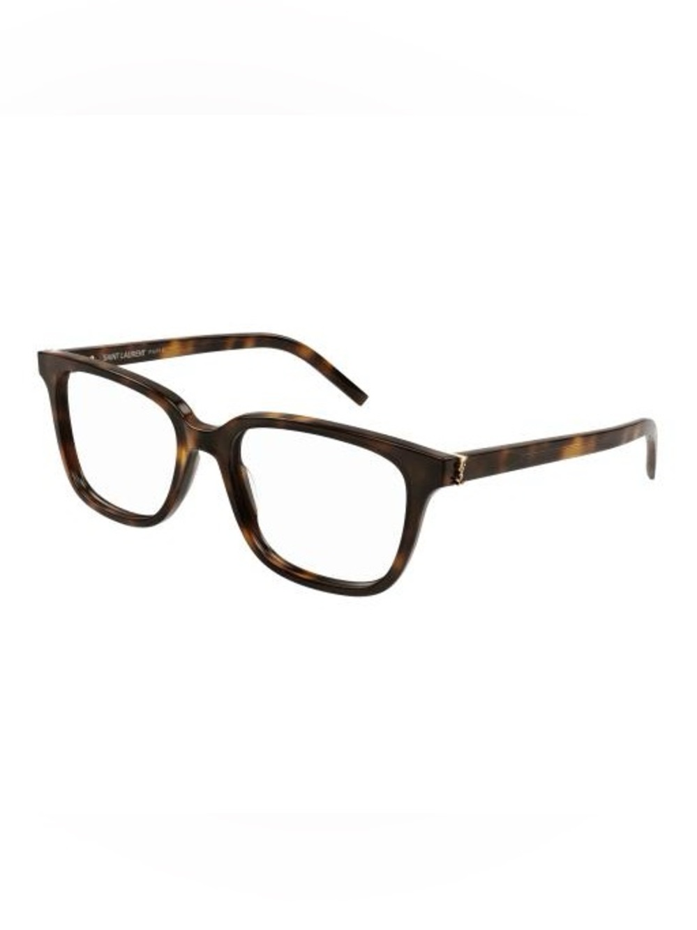 Saint Laurent YSL Logo Havana Tortoise Eyeglasses SL M110